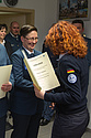 Mediathek THW OV Quedlinburg - Sonderehrung verdienter Helfer des Jahres 2013 an Katrin Lehmann